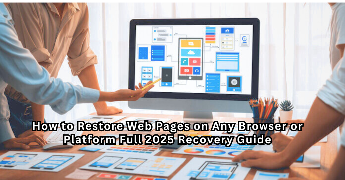 Learn how to restore web pages across Chrome, Edge, Safari, or from Archive.org. Step-by-step methods + expert help from RestoreWebpages.com.
