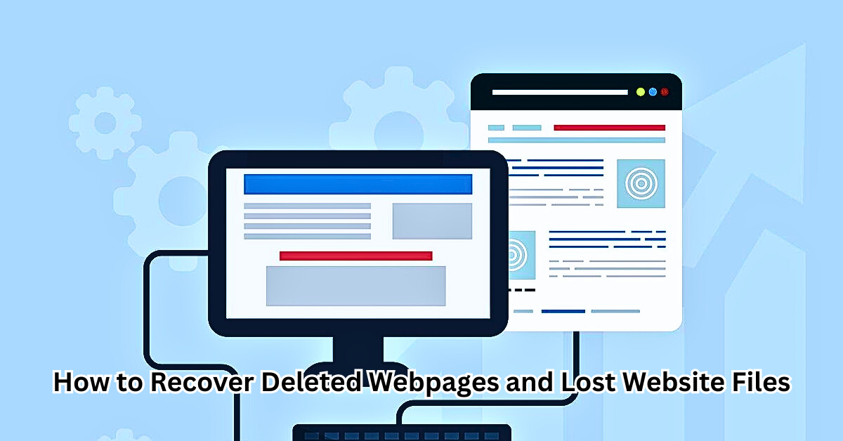 How to Recover Deleted Webpages and Lost Website Files